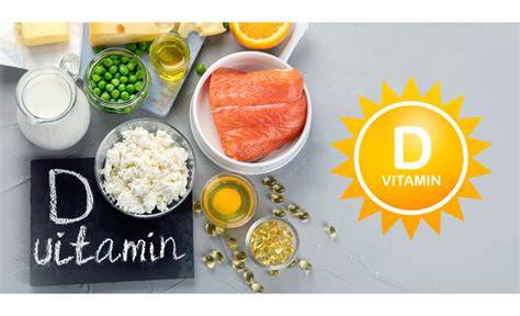 Napfényes D-vitamin-források infografika
