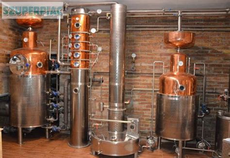 Réz lepárló berendezés