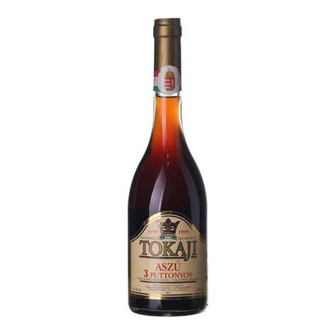 Tokaji Aszu 3 Puttonyos vizuális ábrázolása