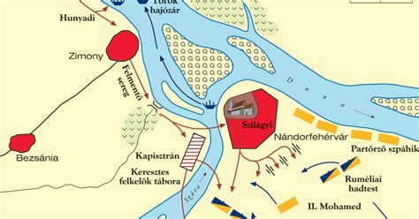 A nándorfehérvári csata illusztrációja