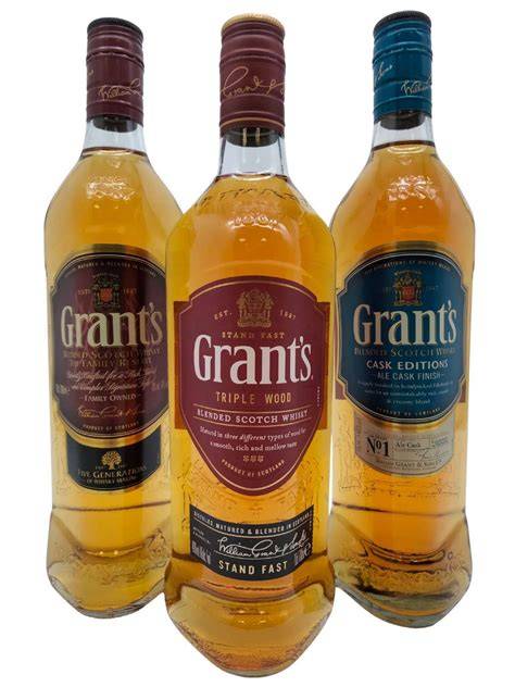 Grant’s whisky palack formája és dizájn