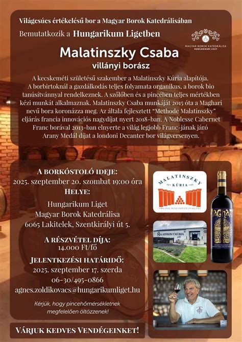 Malatinszky Csaba borász