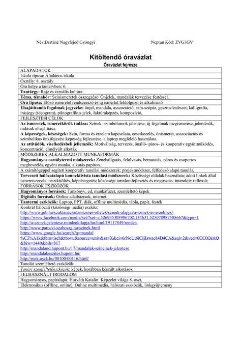 Képek táblázatos vizuális összefoglalója