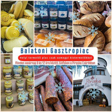 Balatoni helyi termékek ízelítője
