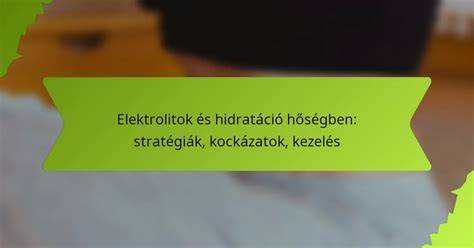 viz-pótlás és elektrolitok grafika