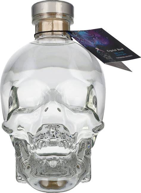 koponyás vodka vizuális részletek