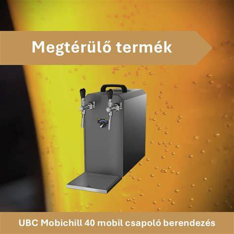 mobil sörcsapoló berendezés előtérben