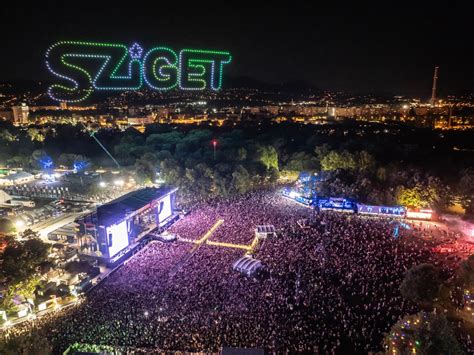 Sziget Fesztivál látogatók