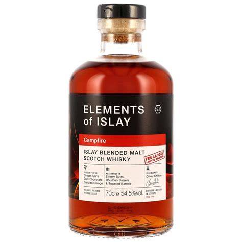 Islay szigeti füstös whiskyk vizuális áttekintése