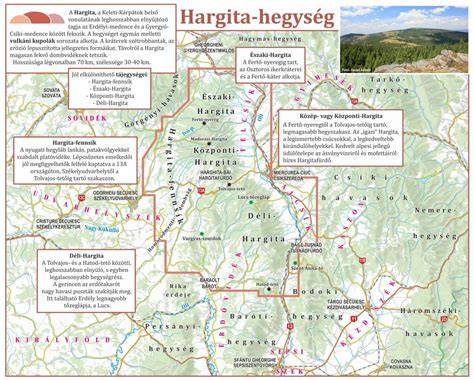 Térkép a Csíki-medencéről és a Hargita-hegységről