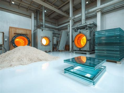 Üveg pezsgősüvegek gyártása