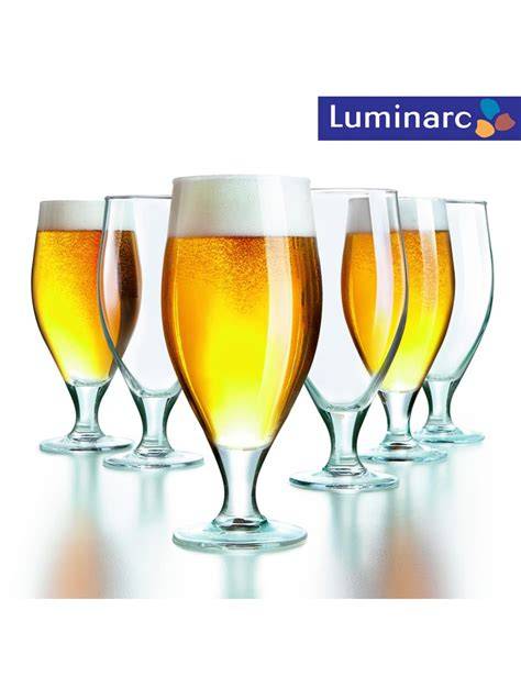 stílusos söröspohár luminarc és cervoise