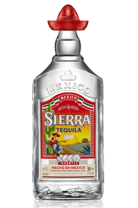 Sierra Tequila palackok különböző kiszerelésekben