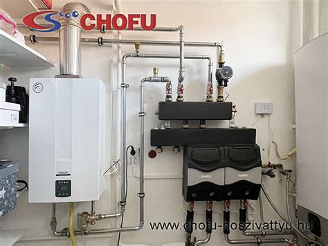 Gázkazán és fűtési rendszer