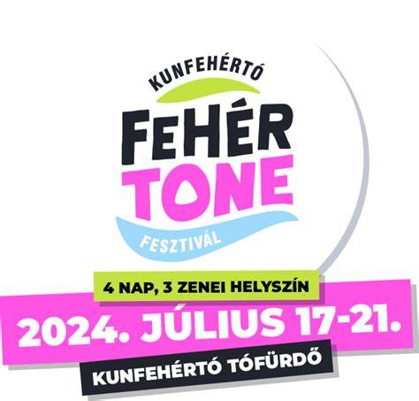 Kunfehértó tópart fesztivál vizuális ábrázolás