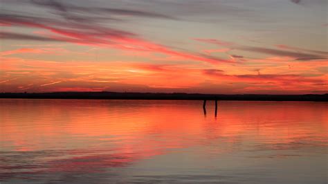 Velencei-tó naplemente