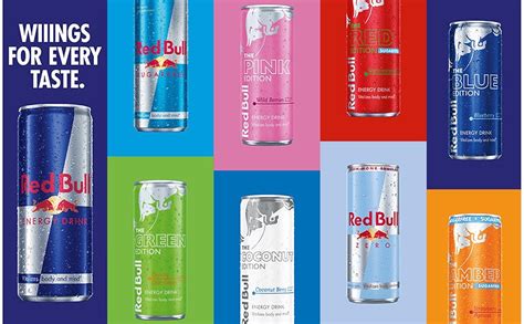 Különböző Red Bull koktélok