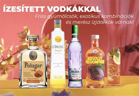 Hat különböző szeszes ital