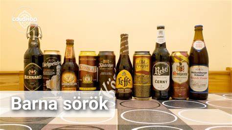 barna sörök vizuális összehasonlítása