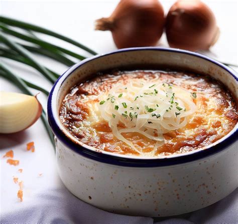 francia hagymaleves tapas illusztráció