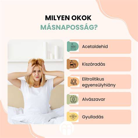 Másnaposság és méregtelenítés vizuális ábra