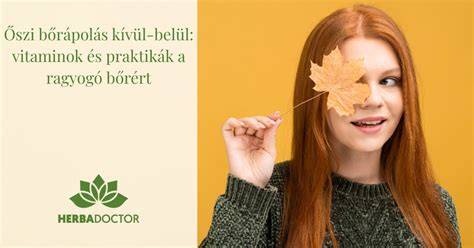 bőrápolás vitaminok ábrázolása