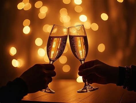 Pár koccint pezsgővel