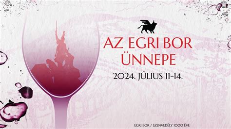 Egri Bor Ünnepe rendezvény plakátja