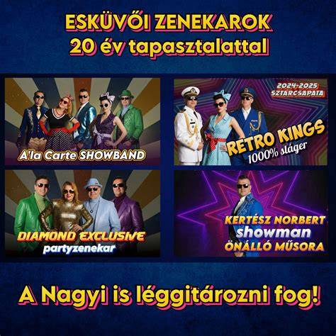 Esküvői és parti zenekar felkészültség