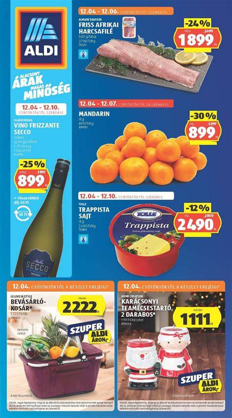 Aktuális akciók áttekintése a Lidl-ben