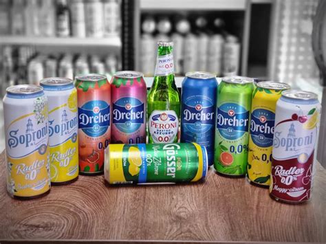 Sörök széles választéka szupermarket polcain