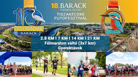 Balatonfüredi futófesztivál helyszín grafika