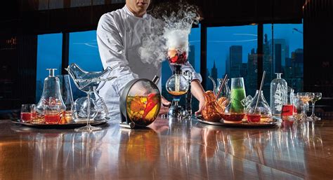 futuristic cocktail bar The Aviary Chicago