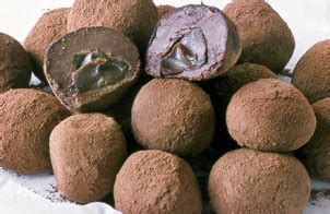 Csokoládé trüffel golyók
