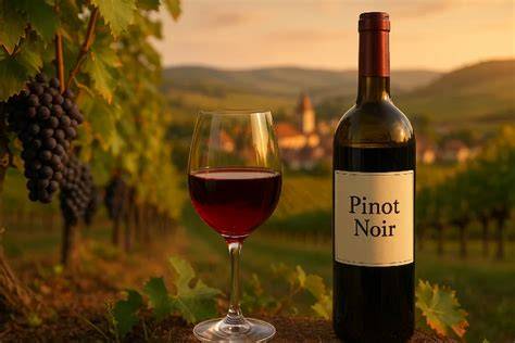 Pinot Noir terroire és borvidékek térképe
