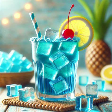 Kék Curaçao koktél tippek és felhasználás vizuális ábrája