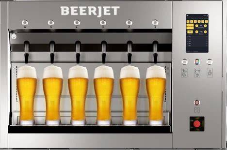 Beerjet interaktív vezérlőpanel