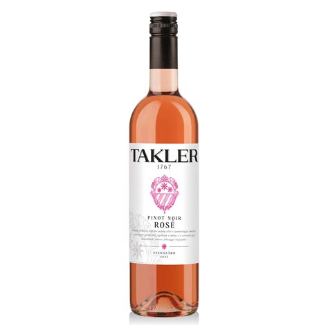 Üveg Takler Pinot Noir Rosé