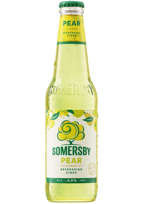 Különböző ízesítésű Somersby cider palackok