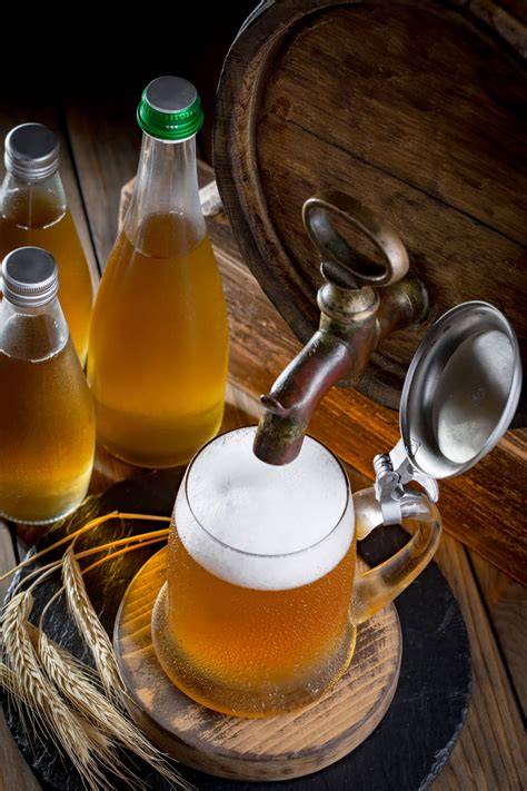 házi sörfőzés folyamat grafika
