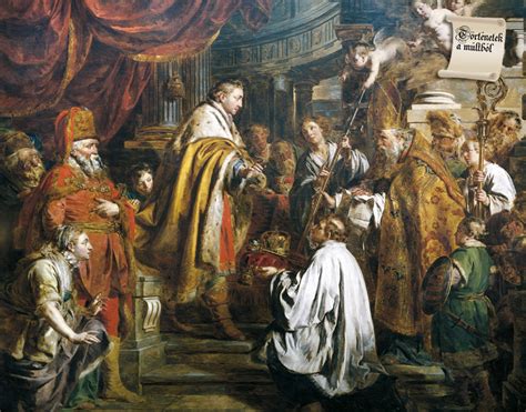 I. István koronázása