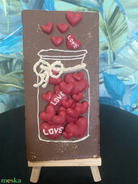 Egyedi csokoládé Valentin napra