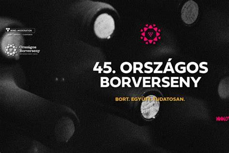 borverseny 45. országos díjkiosztó