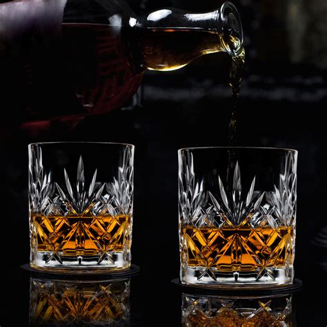 Crystal whisky glasses best for serving
