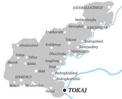 Tokaji Úrágya dűlő vizuális térkép