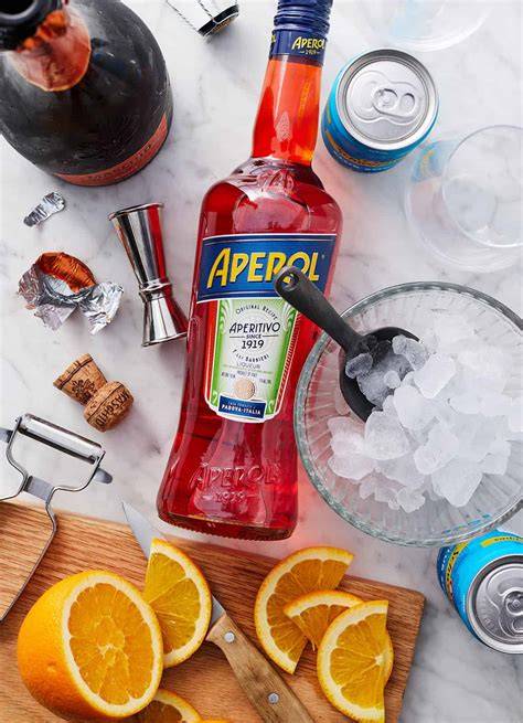 tökéletes Aperol Spritz arányok vizuálisan