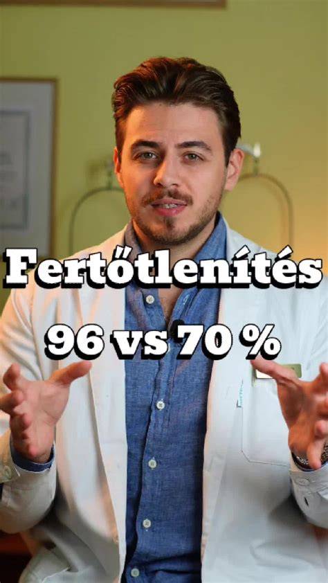 felületi fertőtlenítés 70% alkohol infographic