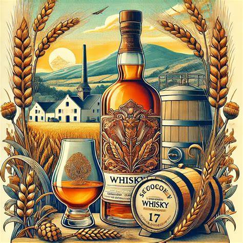 whisky történeti ábra a lepárlásról