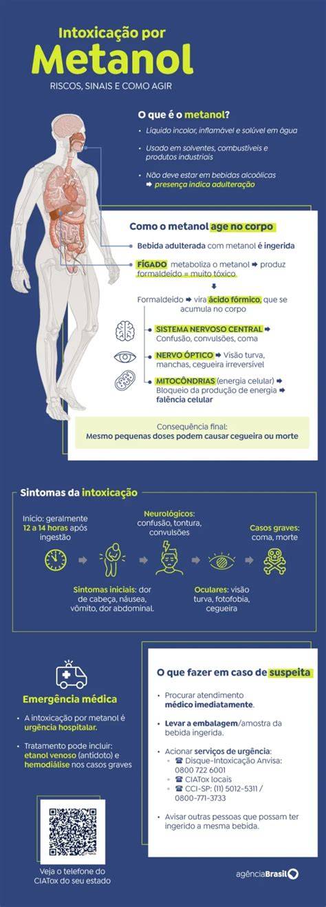 metanol bemutató infographic