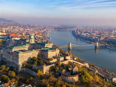 Budai panoráma látkép a tetőről